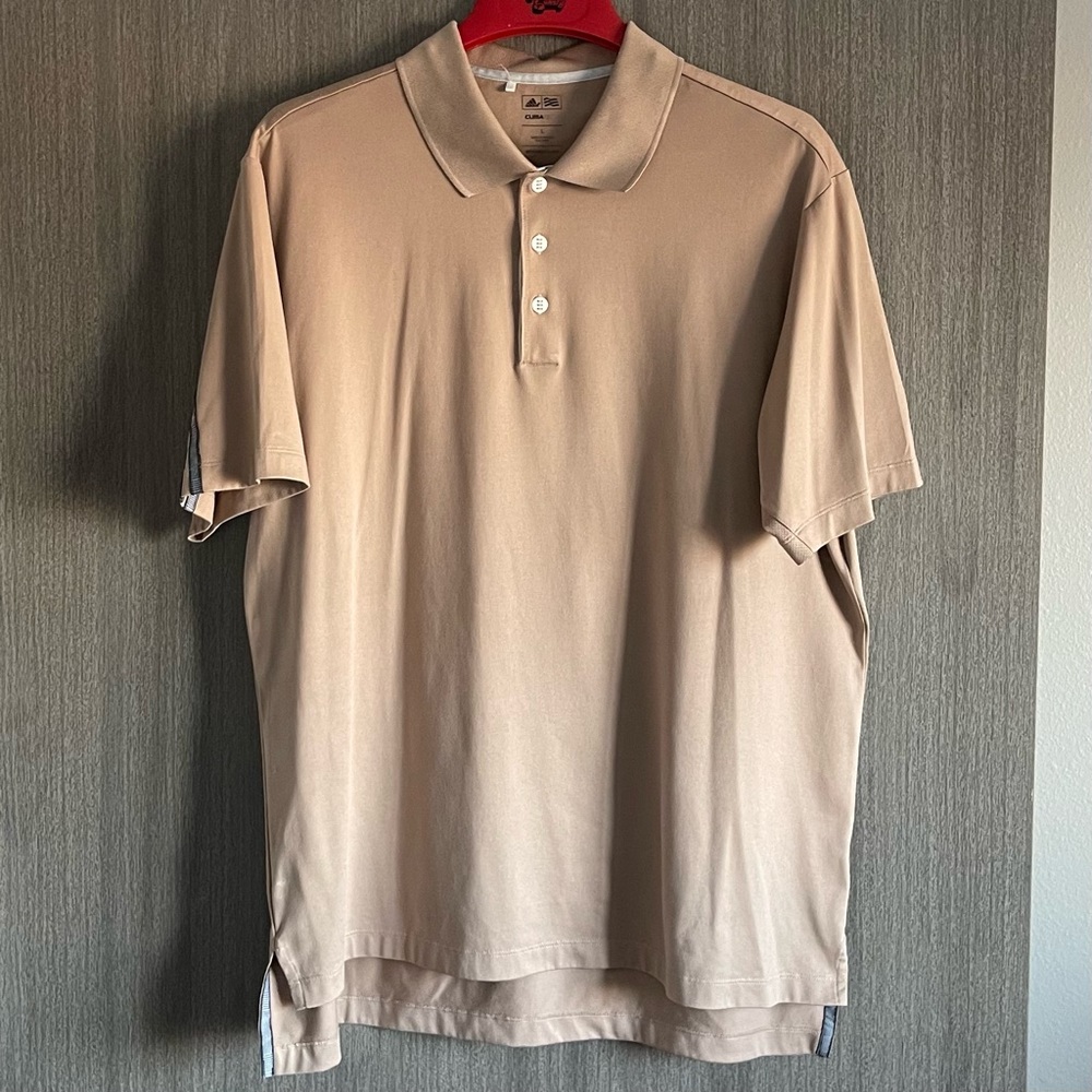 Adidas Golf Polo - Retro & Classic Striping - Size Large